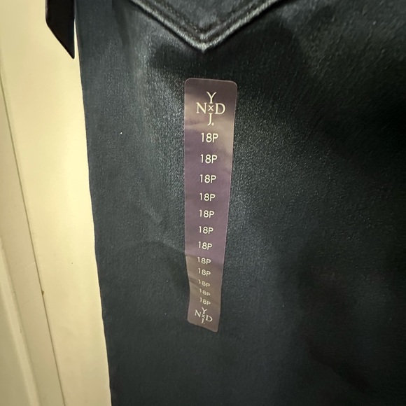 NWT NYDJ Blue Denim Jeans jeggings size 18 p - Picture 8 of 9